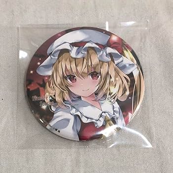 Amazon | 東方 フランドール スカーレット 缶バッジ | バッジ